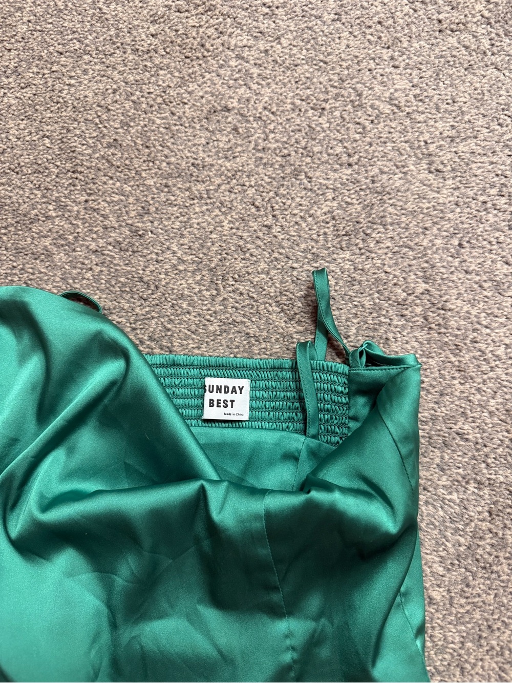 Aritzia Sunday Best Shimmer Satin Camisole size S - Picture 5 of 6